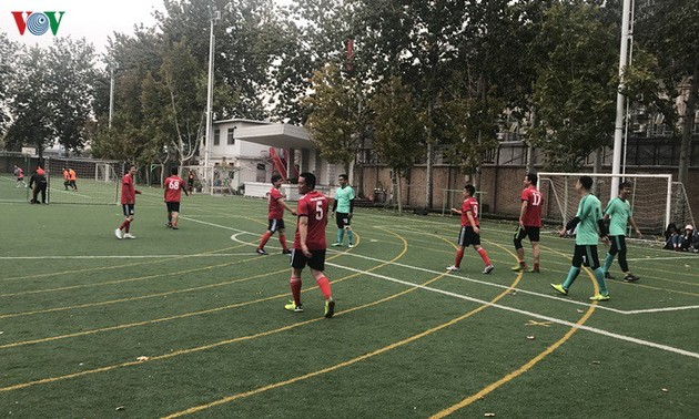 Fußballturnier der vietnamesischen Studenten in China