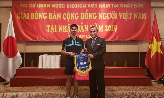 Das erste Tischtennis-Turnier der vietnamesischen Gemeinschaft in Japan