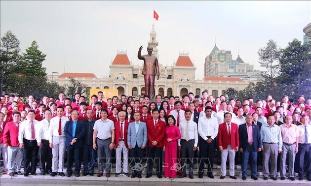 Sportler in Südvietnam reisen auf die Philippinen für Südostasien-Spiele 