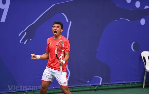 Südostasien-Spiele: Zwei Vietnamesen spiele um die historische Goldmedaille im Tennis