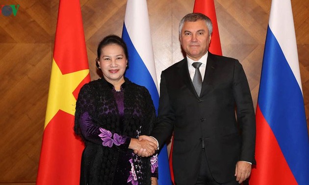 Russische Medien berichten intensiv über Besuch der vietnamesischen Parlamentspräsidentin