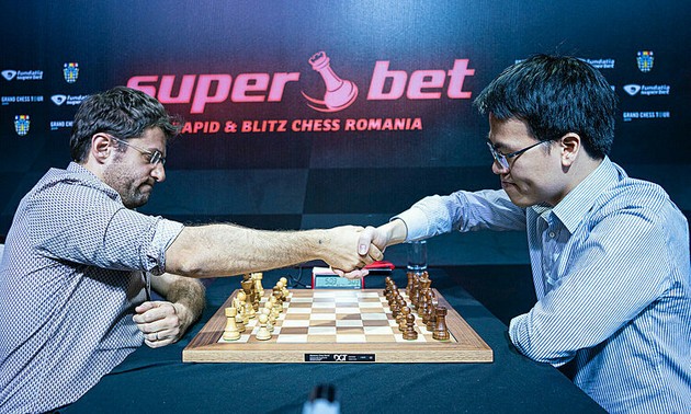 Schachspieler Quang Liem nimmt an der Schnell- und Blitzschach-Weltmeisterschaft teil