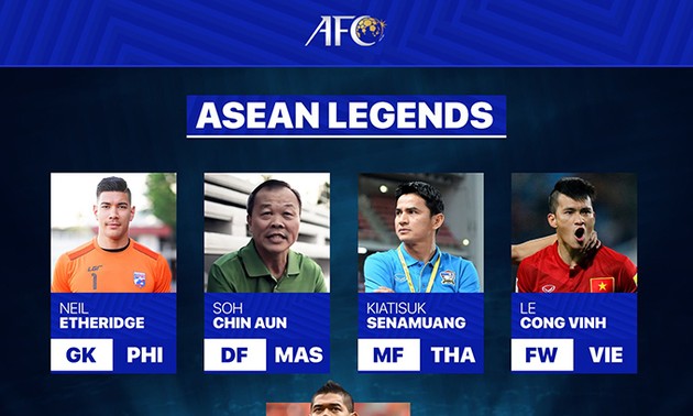 Cong Vinh ist einer der fünf legendären Fußballspieler in Südostasien