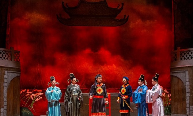 Das vietnamesische Theater spielt das erste Stück nach der Covid-19-Epidemie