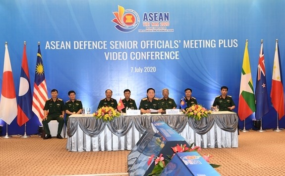 Erweiterte Online-Konferenz der hochrangigen ASEAN-Militärbeamten