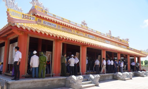 Einweihung des Tempels zur Verehrung des Königs Ham Nghi und Generäle der Bewegung Can Vuong