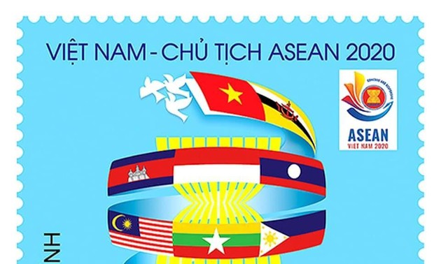 Ausgabe der Briefmarkensammlung “Vietnam begrüßt das ASEAN-Jahr 2020”