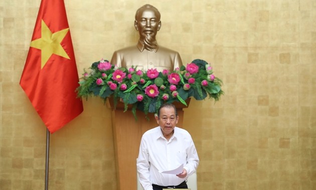Vize-Premierminister Truong Hoa Binh: Flugsicherheit fördert Wirtschaftsentwicklung