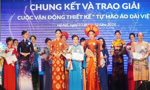 Preisverleihung der Design-Kampagne “Stolz auf vietnamesische Tracht Ao Dai”