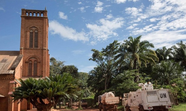 UN-Friedensmission gewinnt Kontrolle über die Stadt Bangassou der Zentralafrikanischen Republik zurück