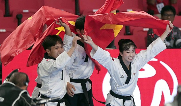   Taekwondo-Kämpferin Chau Tuyet Van kandidert für den Volksrat von Ho-Chi-Minh-Stadt der Amtszeit 2021-2026