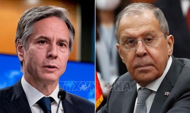 Außenminister Russlands und der USA rufen zur Verstärkung der Zusammenarbeit auf