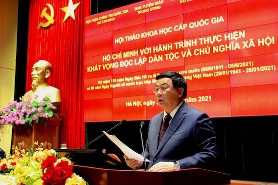 Seminar “Ho Chi Minh mit dem Wunsch nach nationaler Unabhängigkeit und Sozialismus”