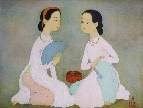 Ausstellung von 140 Werken des Malers Mai Trung Thu in Frankreich