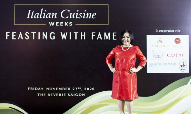 Frau Trang Le wird Botschafterin der italienischen Küche in Vietnam 2021