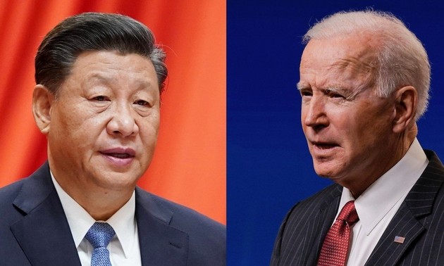 Chinas Staatspräsident Xi Jinping führt Telefongespräch mit US-Präsident Biden 