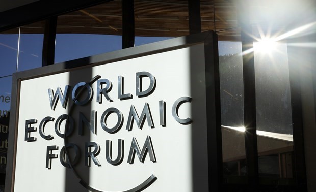 Weltwirtschaftsforum im schweizerischen Davos Anfang 2022 