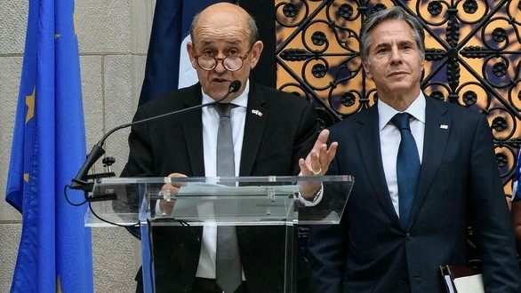 Frankreichs Außenminister Le Drian: Frankreich und die USA brauchen Zeit, um das Vertrauen wiederherzustellen
