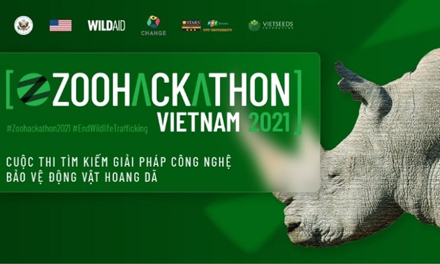Start des Programmierwettbewerbs zur Rettung der Wildtiere Zoohackathon Vietnam 2021