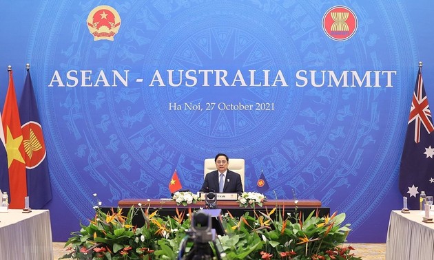 Premierminister Pham Minh Chinh nimmt am ASEAN-Australien-Gipfel teil