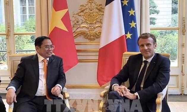 Gemeinsame Erklärung zwischen Vietnam und Frankreich bekräftigt die verstärkte Zusammenarbeit