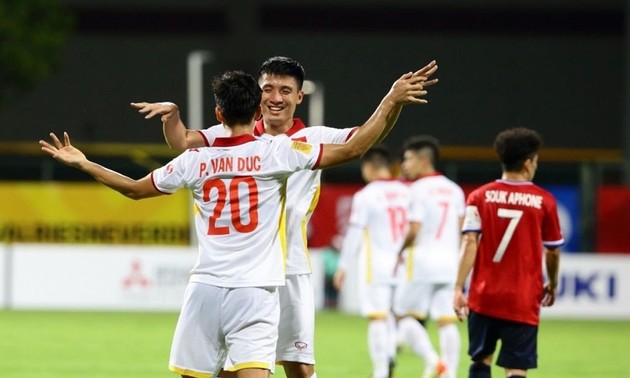AFF Cup 2020: Vietnams Mannschaft gewinnt das erste Spiel