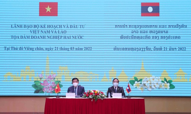 Unternehmen Vietnams und Laos verstärken die Zusammenarbeit