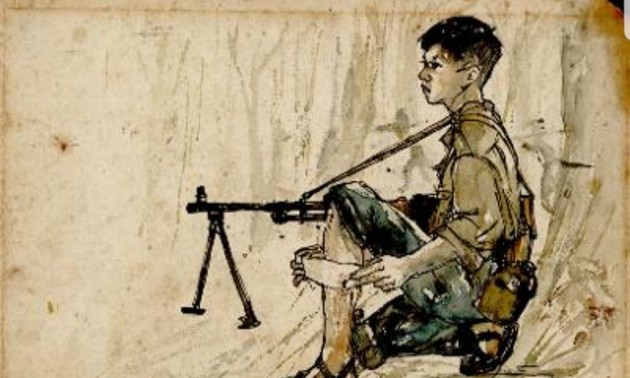 Thematische Ausstellung „Skizzen des Widerstands in Südvietnam“