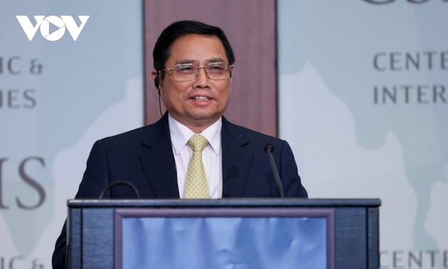 Premierminister Pham Minh Chinh betont Aufrichtigkeit, Vertrauen und Verantwortung für eine bessere Welt