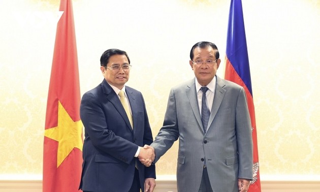 Vietnam und Kambodscha baut gute Nachbarschaft und umfassende Zusammenarbeit aus