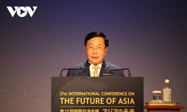 Konferenz zur Zukunft Asiens: Vize-Premierminister Pham Binh Minh macht Vorschläge zur Stärkung der Zusammenarbeit in der Region