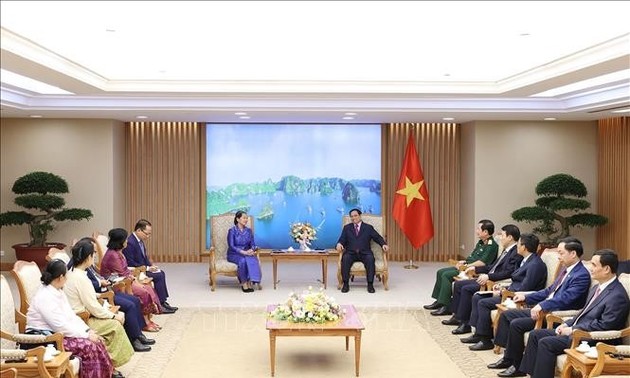 Verstärkung der umfassenden Zusammenarbeit zwischen Vietnam und Kambodscha