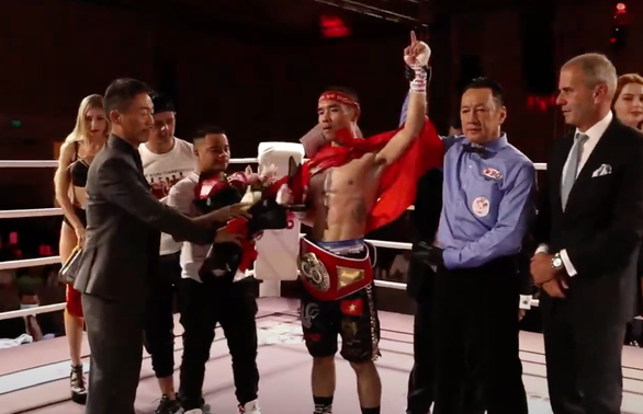Boxer Dinh Hong Quan verteidigt erfolgreich den asiatischen IBF-Gürtel