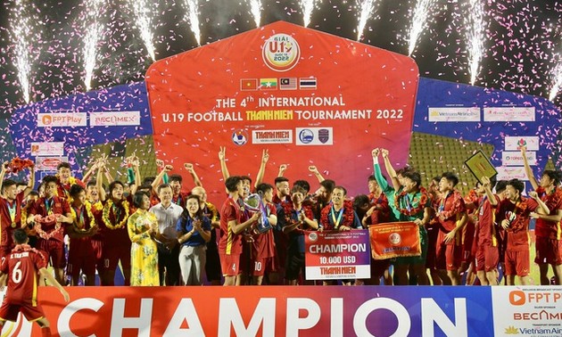 Vietnam gewinnt das internationale U19-Fußballfreundschaftsturnier 2022