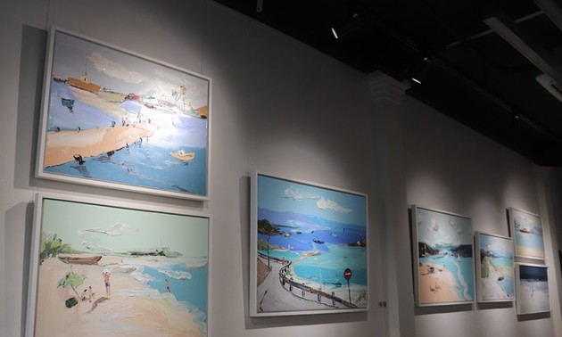 Erinnerungen durch die Ausstellung „Heimat” des Malers Nguyen Van Tung