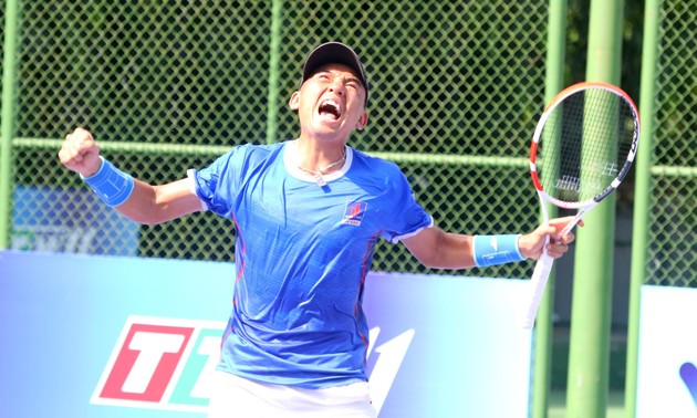 Tennisspieler Ly Hoang Nam erreicht das Halbfinale eines Turniers in Japan