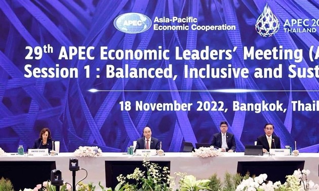 Staatspräsident Nguyen Xuan Phuc bei Abschlusszeremonie des APEC-Gipfels