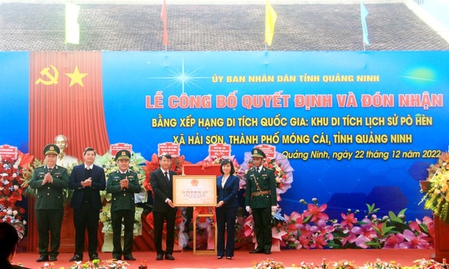 Die historische Gedenkstätte Po Hen in Quang Ninh ist nationale Gedenkstätte