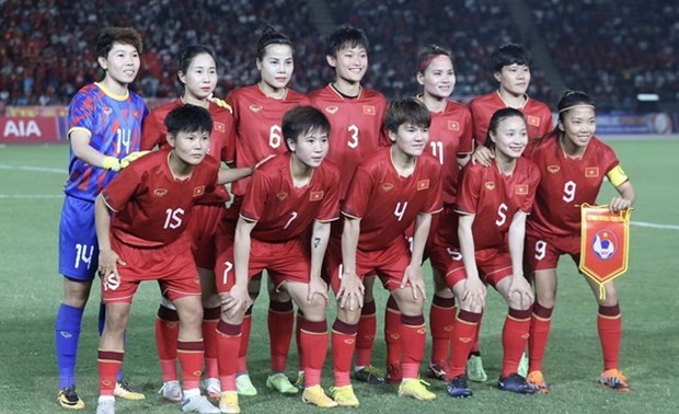 Vietnams Fußballteam der Frauen gehört der Gruppe C der 2. Qualifikationsrunde der Olympischen Spiele 2024