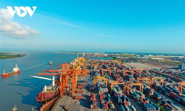 Der Containerumschlag vietnamesischer Seehäfen nach sieben Jahren verdoppelt