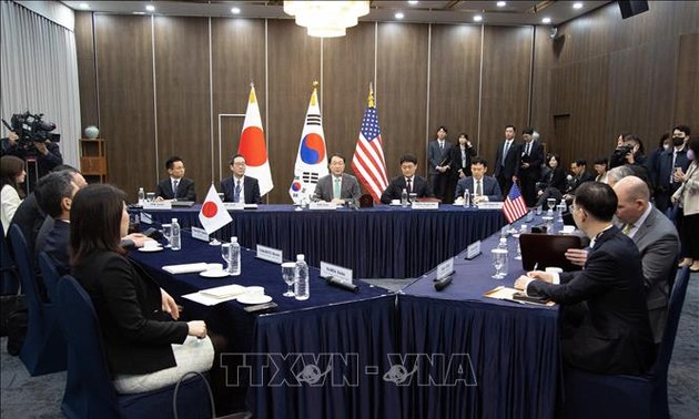 Atomunterhändler Südkoreas, der USA und Japans diskutieren über geplanten Satellitenstart Nordkoreas