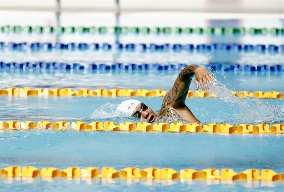 Das Schwimmenteam gewinnt zwei Goldmedaillen am ersten Tag der ASEAN Para Games 12
