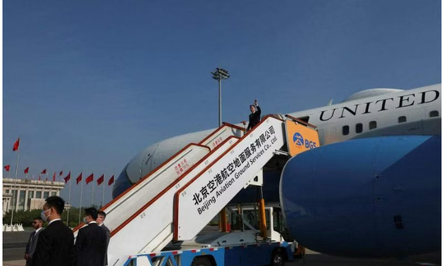 US-Außenminister besucht China