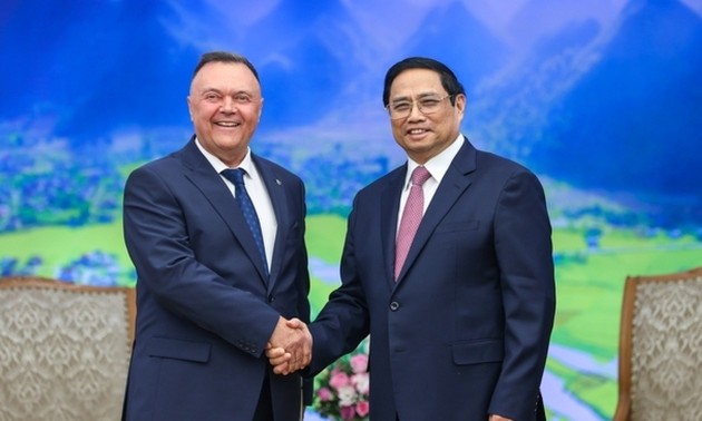 Premierminister Pham Minh Chinh empfängt den FIATA-Vorsitzenden