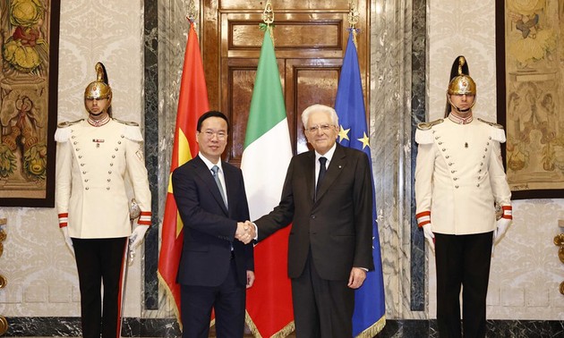 Gemeinsame Erklärung zur Verstärkung der strategischen Partnerschaft zwischen Vietnam und Italien
