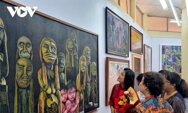 Eröffnung der Kunstausstellung in Südzentralvietnam und im Hochland Tay Nguyen