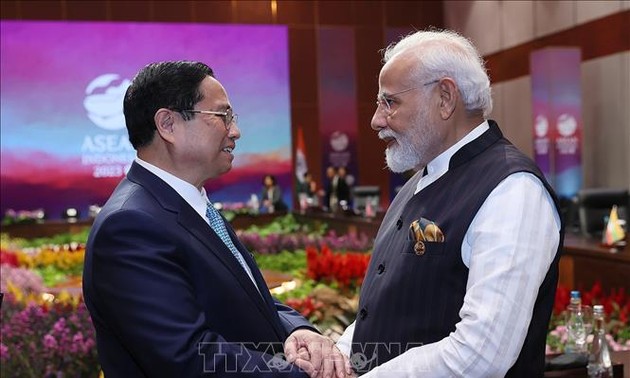 Premierminister Pham Minh Chinh nimmt an der ASEAN-Indien-Konferenz teil