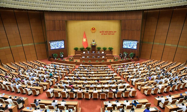 Das Parlament diskutiert über Wirtschaft, Gesellschaft und Staatshaushalt