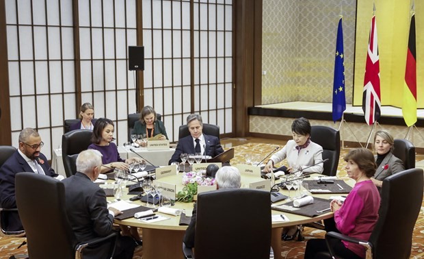 G7 bekräftigt ihre Rolle bei der Lösung gemeinsamer globaler Herausforderungen