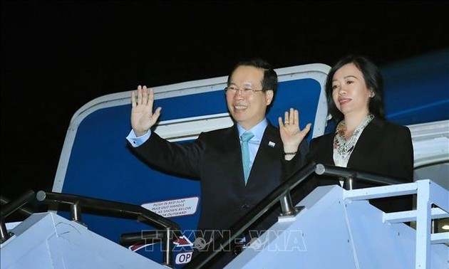 Staatspräsident Vo Van Thuong beendet die Reise zur Teilnahme am APEC-Gipfel 2023 in den USA